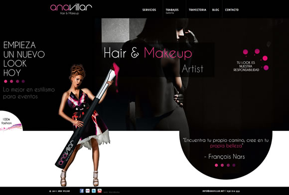 Ana Villar - Hair & Makeup, peluquería y maquillaje en lugo, galicia