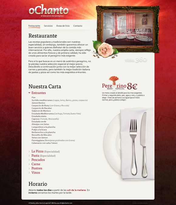 restaurante o chanto