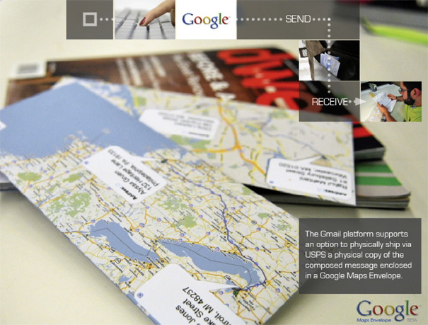 Google Maps Envelope